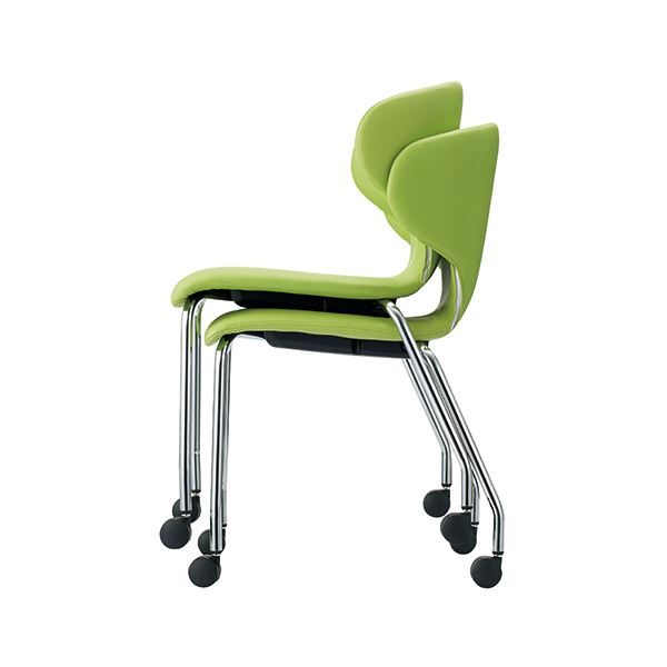 FRENZ 会議イス PN-NK65L ブルー キャスター脚 FRENZ 会議イス PN-NK65L ブルー キャスター脚