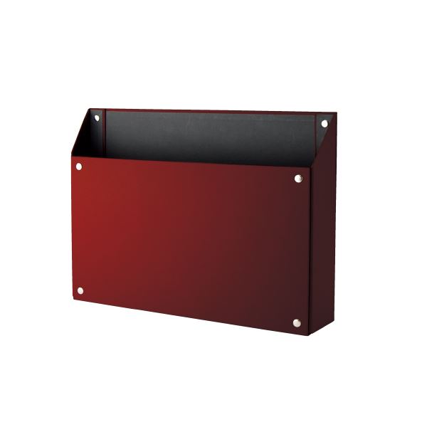 (まとめ）キングジム マグケース ヨコ 赤 4785アカ(×5セット) |b04の通販は 7,376円