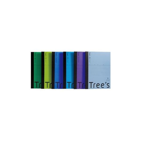 まとめ)キョクトウ・アソシエイツ Trees B5 B罫 30枚 グリーン まとめ)キョクトウ・アソシエイツ Trees B5 B罫 30枚 グリーン