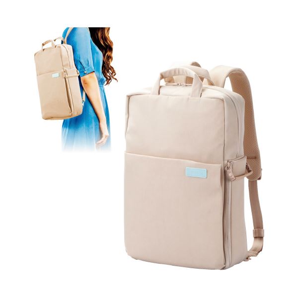 エレコム off toco 3WAY PCバック サンドベージュ BM-OF04BE |b04の通販は