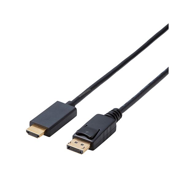 エレコム DisplayPort-HDMI変換ケーブル 1m ブラック |b04