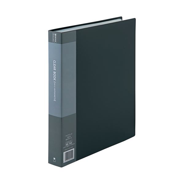 スマートバリュー クリアーブック60P A4S灰10冊 D049J-10GY |b04の通販は 8,453円