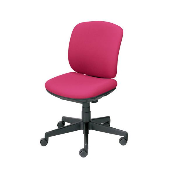 プラス 事務イス（オフィスチェア/OAチェア） プリセア KC-K56SL 肘なし PK |b04の通販は