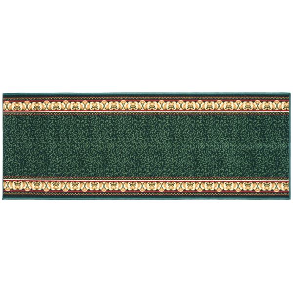 ラグマット 絨毯 約67cm×180cm グリーン 洗える 滑りにくい 防キズ 防音 お手入れ簡単 タフトプリント リビング ダイニング |b04 4,789円
