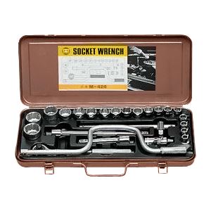 ソケットレンチセット (24点セット) マーベル M-424 |b04の通販は
