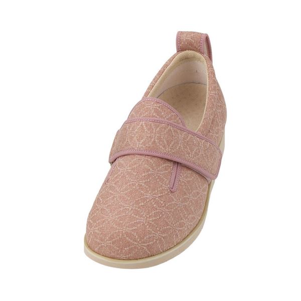 介護靴 施設・院内用 ダブルマジック２雅 5E(ワイドサイズ) 7020 両足 徳武産業 あゆみシリーズ ／LL (24.0〜24.5cm) ピンク |b04の通販は 8,381円