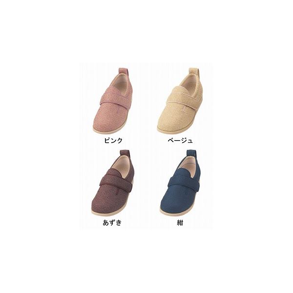 介護靴 施設・院内用 ダブルマジック２雅 9E(ワイドサイズ) 7022 両足 徳武産業 あゆみシリーズ ／L (23.0〜23.5cm) あずき |b04の通販は