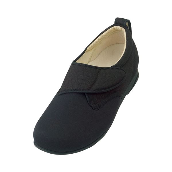 介護靴 施設・院内用 ウィングストレッチ 1102 両足 徳武産業 あゆみシリーズ ／M (22.0〜22.5cm) 黒 |b04の通販は 6,116円