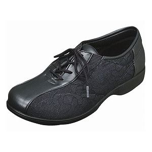 ムーンスター らくらく L007 婦人用 ／ 22.5cm ブラック |b04 7,083円