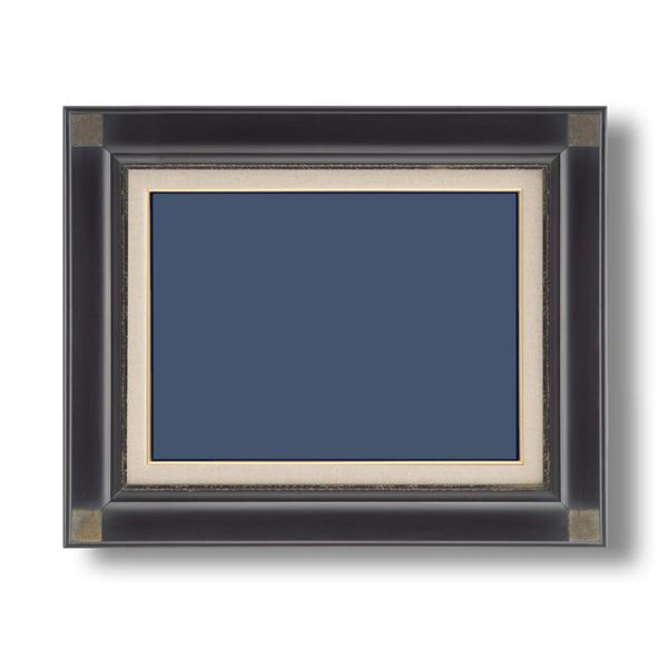 〔 Mサイズ額 〕黒金 油絵額 M8号 455×273mm 油絵用額縁 油額 油彩 油彩画 絵画 額 額縁 フレーム【メーカー直送】代引き・銀行振込前払い不可・同梱不可