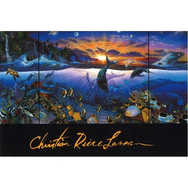 ラッセン　マザーズラブII マザーズラブ２　ポスター　絵画　版画　額装品 ラッセン マザーズラブII マザーズラブ2 ポスター 絵画 版画 額装品