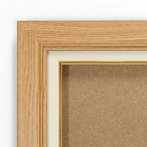 油絵額・キャンバス額・日本画・茶色油絵額 木製油縁額 F12（606×500mm） 木地【メーカー直送】代引き・銀行振込前払い不可・同梱不可