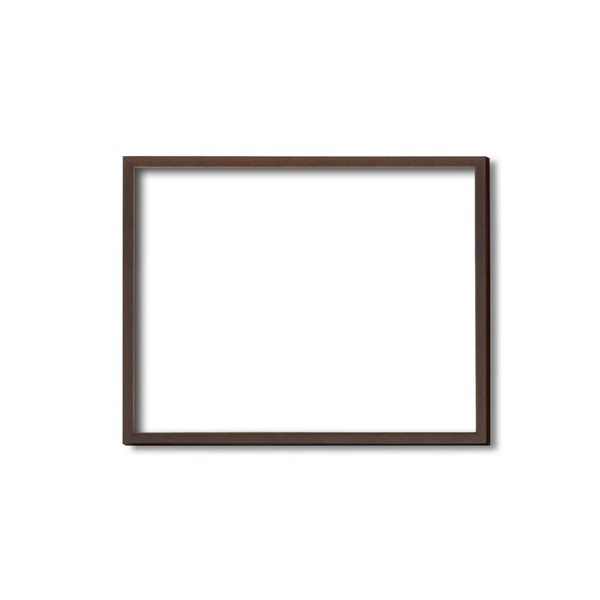 デッサン額縁 額 フレーム 〔 大衣サイズ 509×394mm 〕 ブラウン 壁掛けひも付き 化粧箱入り 5767【メーカー直送】代引き・銀行振込前払い不可・同梱不可 6,475円