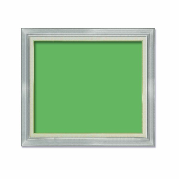 ( 油額 ) 油絵額 キャンバス額 金の油絵額 銀の油絵額 M20号 727×500mm シルバー 額 額縁 フレーム |b04の通販は