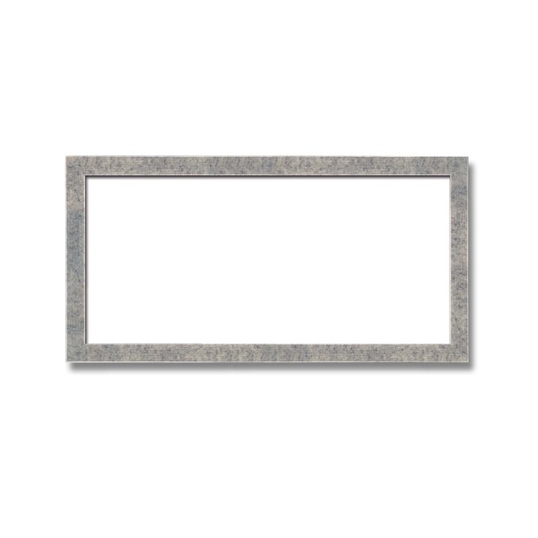 ( 長方形額 ) 木製額 金 銀 長方形額 500×250mm 銀柄紋 縦横兼用額 前面アクリル仕様 額 額縁 フレーム |b04の通販は 6,705円