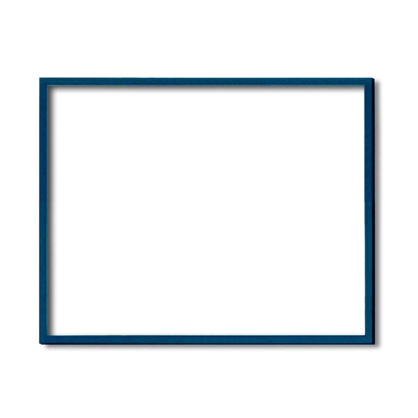 〔 木製額 〕 デッサン額 大全紙サイズ 727×545mm ブルー 壁掛けひも付き UVカットアクリル 木製 フレーム 額縁 額【メーカー直送】代引き・銀行振込前払い不可・同梱不可の通販は