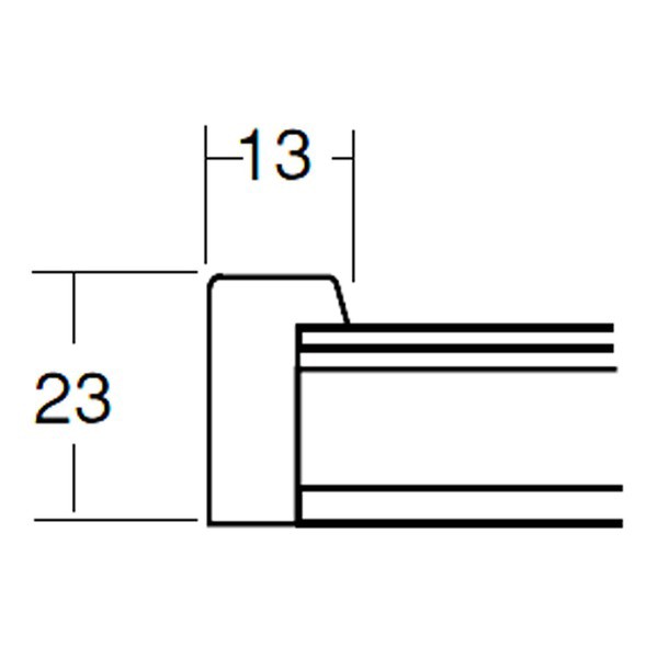 木製正方額・壁掛けひも 5767 250角（250×250mm）「ナチュラル 木地」