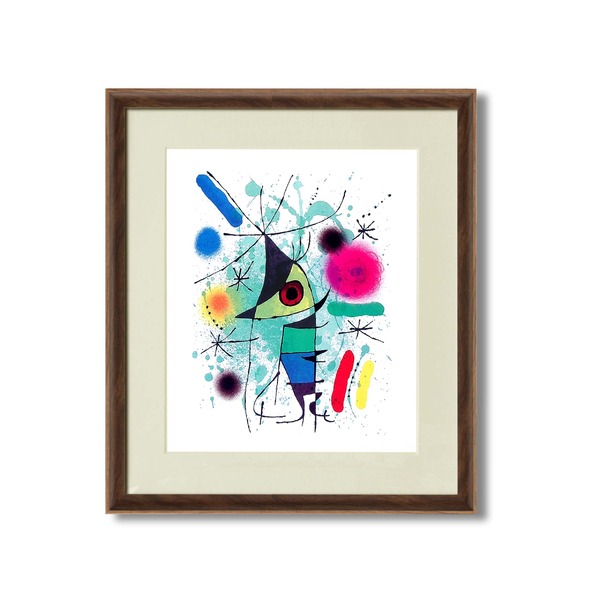 名画額 絵画額 ジョアン・ミロ シンギングフィッシュ Joan Miro
