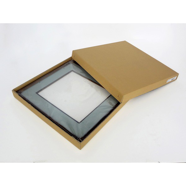 角が丸い色紙額 布マット木製色紙額 隅丸布マット色紙(273×242mm) 日本