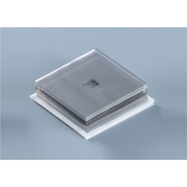 【4枚セット】耐震マット ゲル ステンレスWサンド 家具転倒防止 シロクマ 日本製 40×40mm 厚さ10mm【メーカー直送】代引き・銀行振込前払い不可・同梱不可