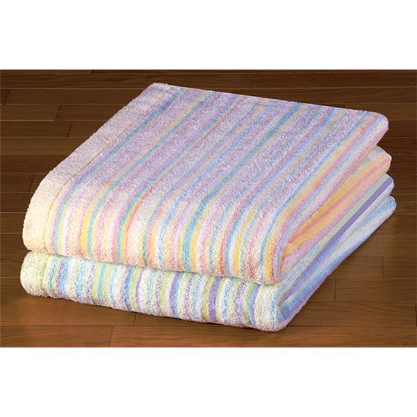 今治タオルブランド付エコケット2色組グリーン・イエロー 95×155cm |b04の通販は 8,339円