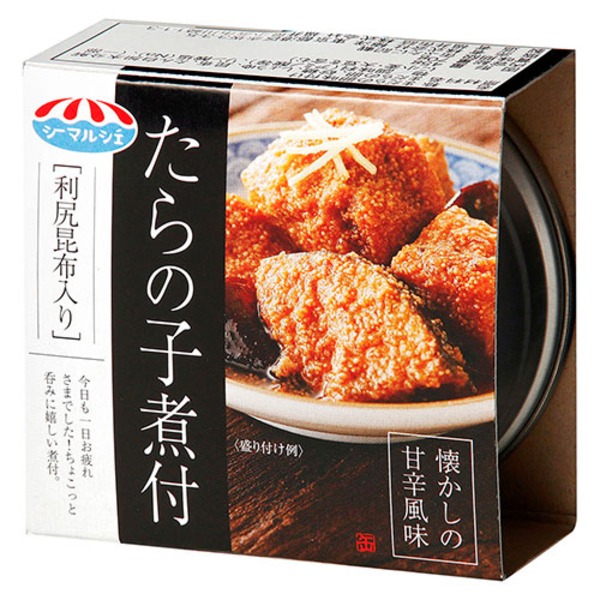 たらの子煮付け/缶詰 (24缶) 缶切り不要 利尻昆布入り (お弁当 おつまみ ご飯のおとも) |b04の通販は