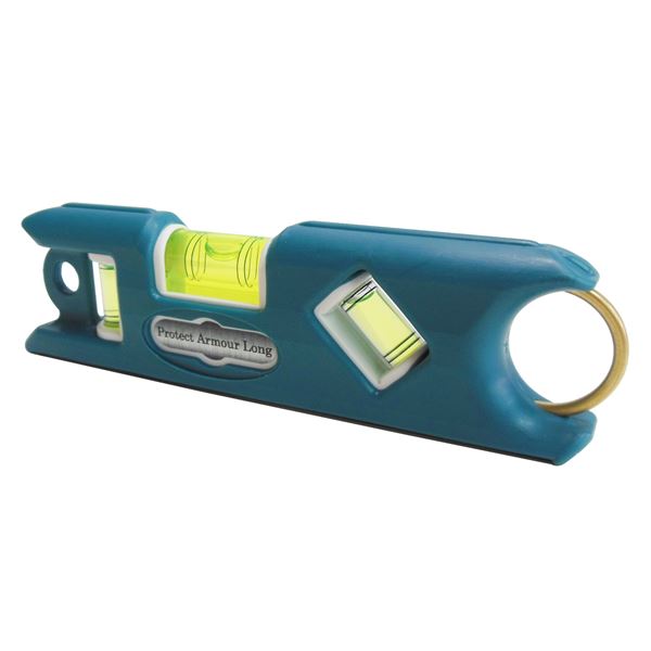 (業務用10個セット) KOD プロテクトアーマー ロング水平器/レベル (ブルー) 一体型成型 PALS-MA |b04の通販は