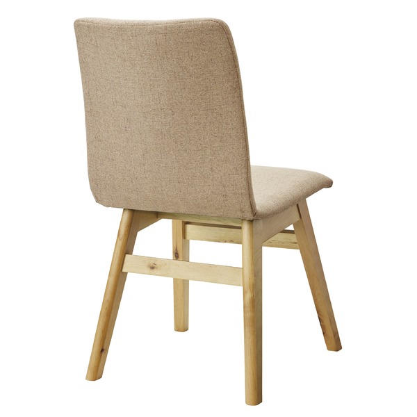 パーソナルチェア リビングチェア 幅43cm ベージュ 2脚セット スチール ソフトレザー リビング ダイニング インテリア家具 ダイニングチェア パーソナルチェア 幅43cm ベージュ 2脚セット 木製