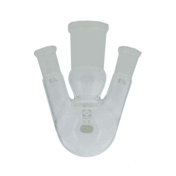 (柴田科学)共通摺合三口丸底フラスコ 300mL 005360-15300 |b04の通販は 18,204円