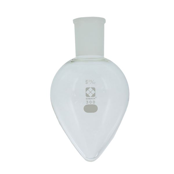 (柴田科学)共通摺合梨形フラスコ 100mL 005410-29100 |b04の通販は