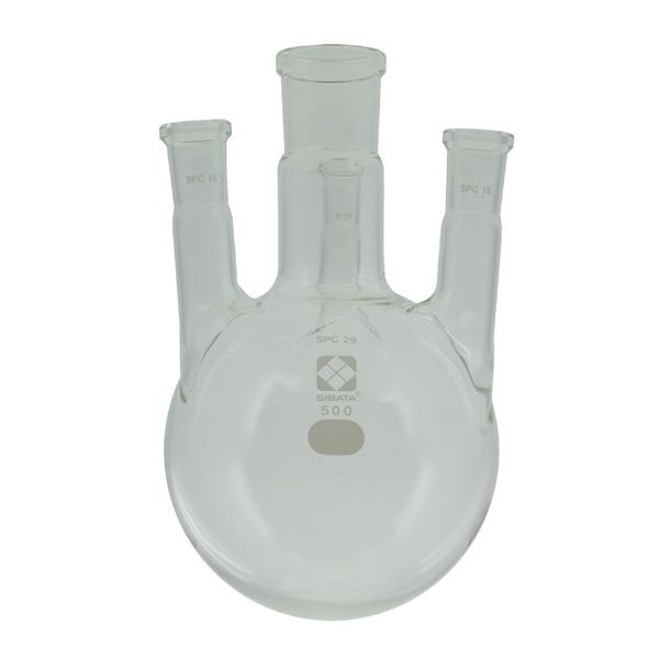 (柴田科学)SPC四口丸底フラスコ 200mL 030180-19200 |b04の通販は