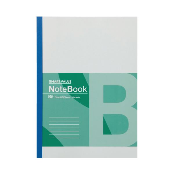 （まとめ）TANOSEE ノートブック セミB5 B罫6mm 40枚 ブルー 1セット（10冊） 〔×10セット〕〔代引不可〕 まとめ）TANOSEE ノートブック セミB5 B罫6mm 50枚 ブルー 1セット（10冊）