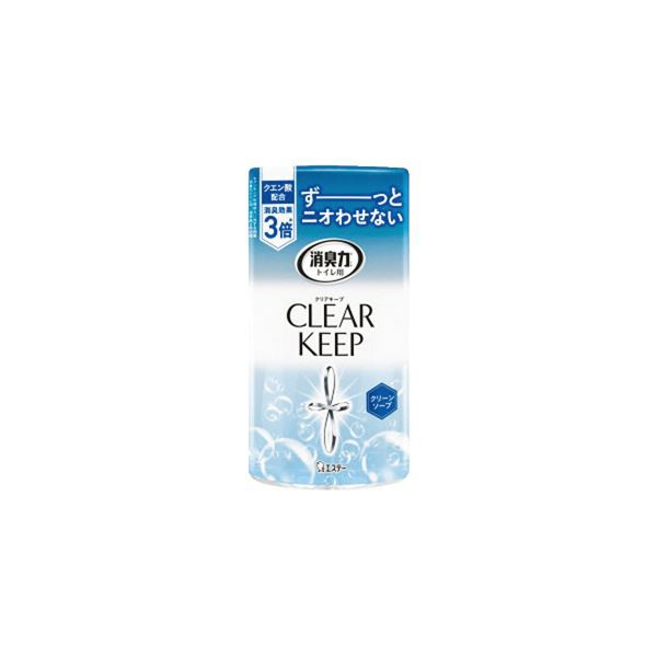 (まとめ) エステー トイレの消臭力 CLEAR KEEP クリーンソープ (×10セット) |b04の通販は