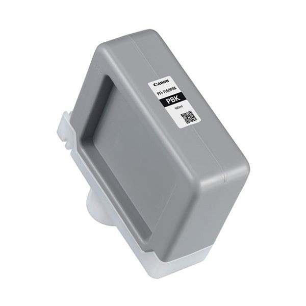 (まとめ）キヤノン インクタンクPFI-1100PBK フォトブラック 160ml 0850C001 1個(×3セット) |b04の通販は