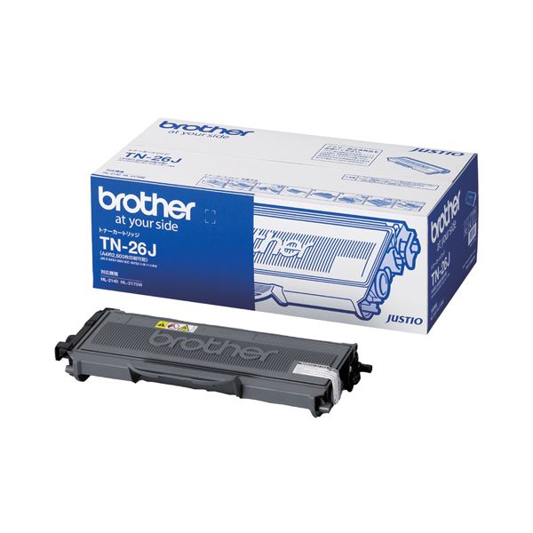 まとめ）ブラザー BROTHER トナーカートリッジ TN-26J 1個(×3