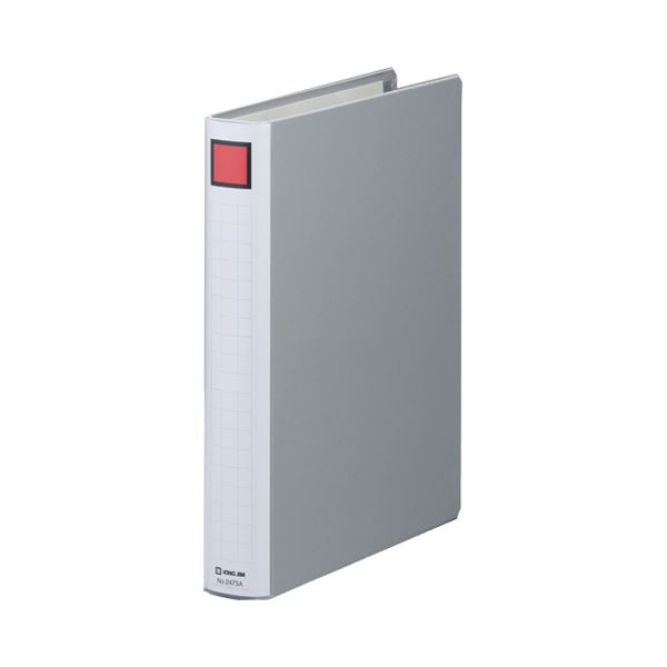 (まとめ）キングジム キングファイルスーパードッチ(脱・着)イージー A4タテ 300枚収容 30mmとじ 背幅46mm グレー 2473A1セット(10冊)(×3セット) |b04の通販は 25,103円