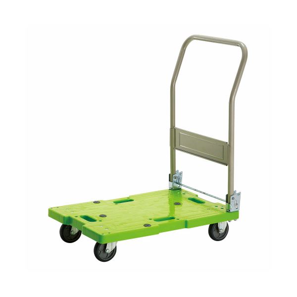 (まとめ）TANOSEE 樹脂運搬車(キャスター標準) W450×D705×H860mm 120kg荷重 1台(×3セット) |b04の通販は 42,555円