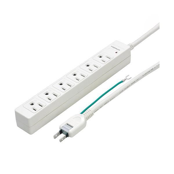 (まとめ) ヤザワ 3Pマグネットタップ 6個口5m 白 Y02JKP605WH 1個 (×5セット) |b04の通販は 21,568円