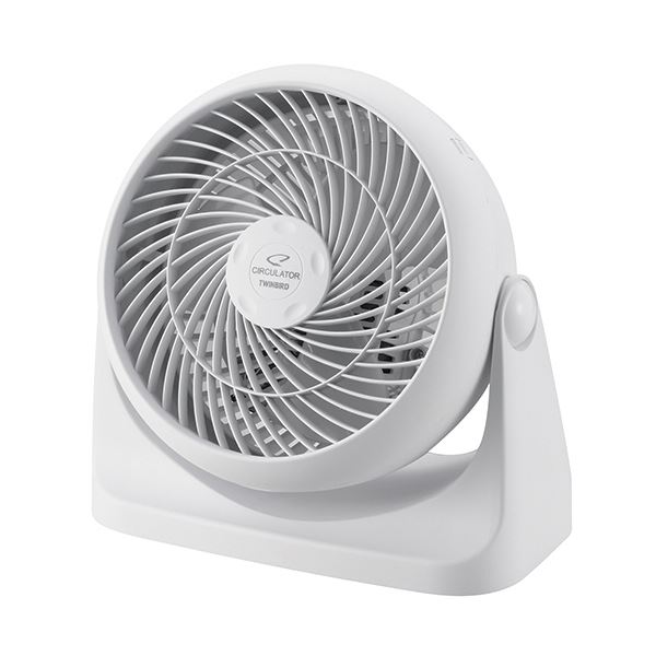 (まとめ) ツインバード サーキュレーター ホワイト KJ-4781W 1台 (×5セット) |b04