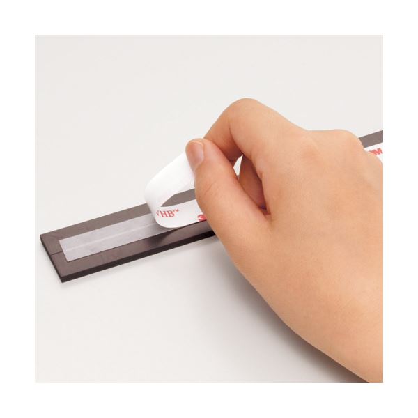 (まとめ) ライオン事務器 ゴムマグネットセットW450×H25×D4mm MGT-45 1パック（2本） (×5セット) |b04の通販は