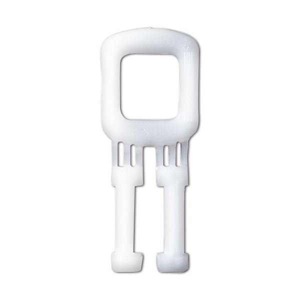 (まとめ) TANOSEE PPバンドストッパー 15mm 白 1パック（1000個） (×5セット) |b04の通販は