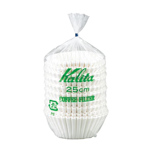 (まとめ) カリタ 立ロシ コーヒーフィルター 25cm 1セット(500枚：250枚×2パック) (×5セット) |b04の通販は