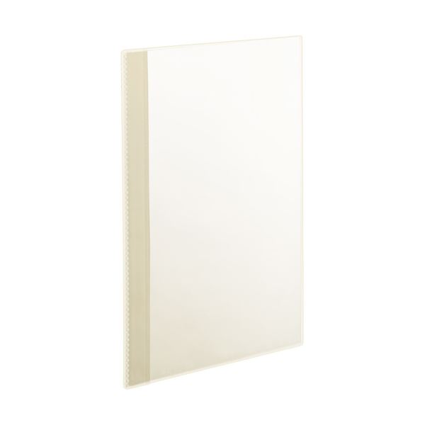 (まとめ) TANOSEE薄型クリアブック(角まる) A4タテ 5ポケット クリア 1セット(50冊:5冊×10パック) (×5セット) |b04の通販は