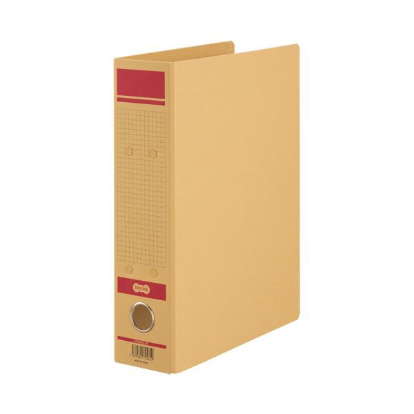 (まとめ) TANOSEE保存用ファイルN(片開き) A4タテ 500枚収容 50mmとじ 赤 1セット(12冊) (×5セット) |b04