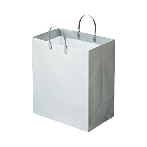 (まとめ) TANOSEE ラミネートバッグ マチ広 ヨコ350×タテ400×マチ幅220mm シルバー 1パック（10枚） (×5セット) |b04の通販は