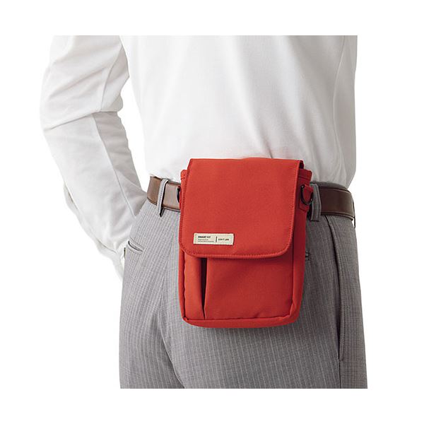 (まとめ) リヒトラブ SMART FITキャリングポーチ A6 ネイビー A-7574-11 1個 (×10セット) |b04の通販は