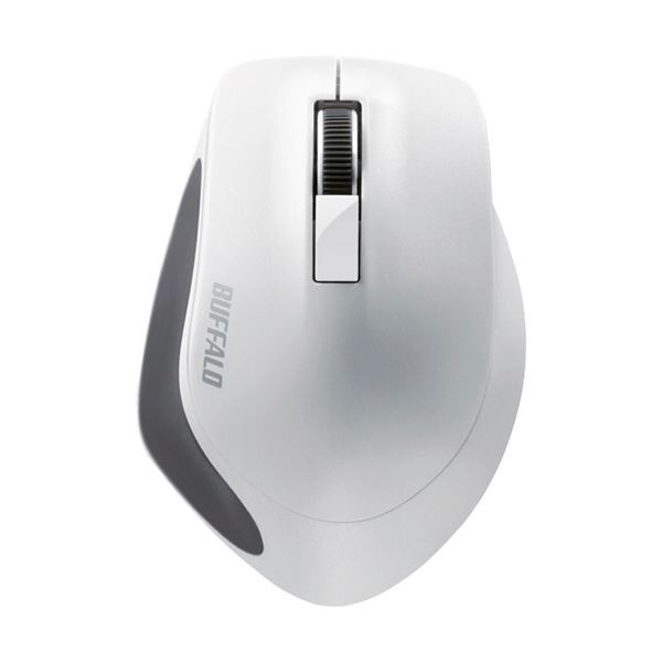 (まとめ) バッファロー 無線 BlueLED3ボタン プレミアムフィットマウス ホワイト BSMBW300MWH 1個 (×10セット) |b04の通販は