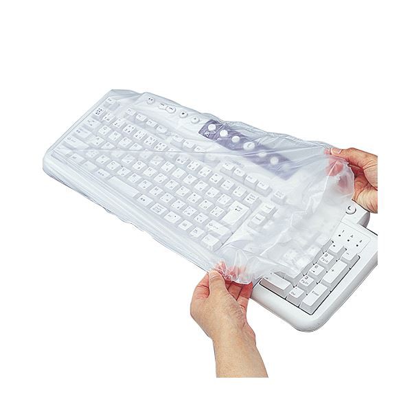 (まとめ) サンワサプライ キーボードマルチカバー デスクトップ用 FA-MULTI 1枚 (×10セット) |b04の通販はその他パソコン・PC周辺機器