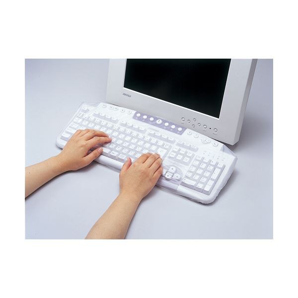 (まとめ) サンワサプライ キーボードマルチカバー デスクトップ用 FA-MULTI 1枚 (×10セット) |b04の通販は
