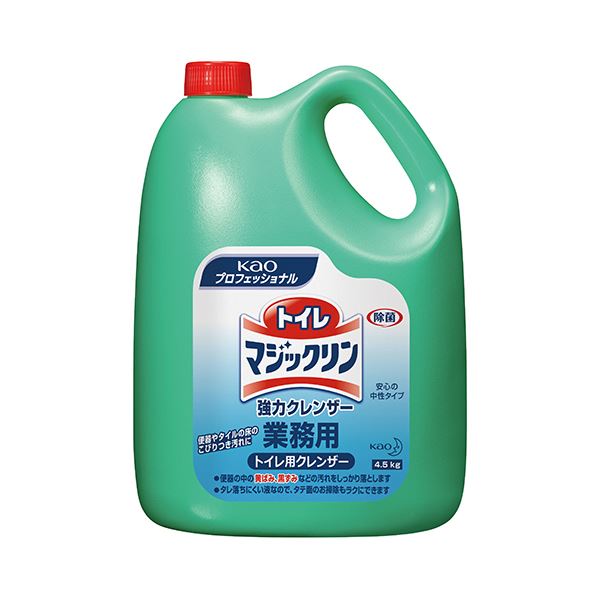 (まとめ) 花王 トイレマジックリン 強力クレンザー 業務用 4.5kg 1本 (×10セット) |b04の通販は